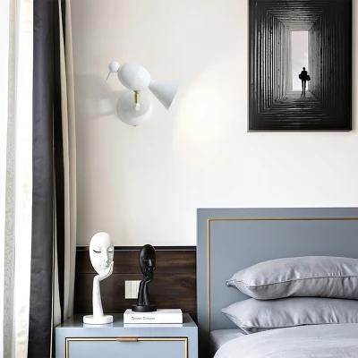 Personality Creativity Simple Corridor Light Bedroom Bedside Lamp Ironwork Wall Lamp