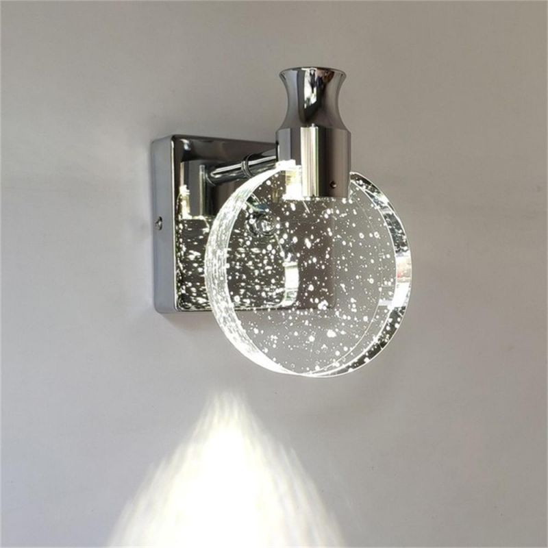 Wall Lamp Light Luxury Bedroom Bedside Crystal Living Room Background Wall Lamp