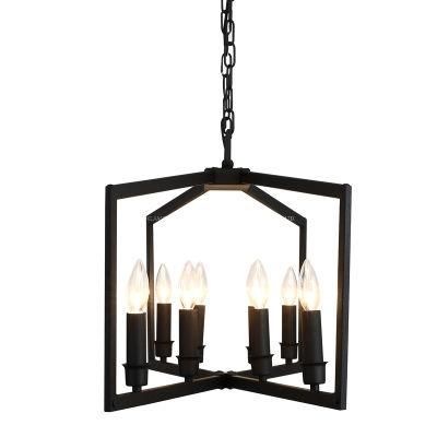 LED Chandelier Light Lamparas Solares Indoor Crystal Style PARA Stainless Steel Chrome