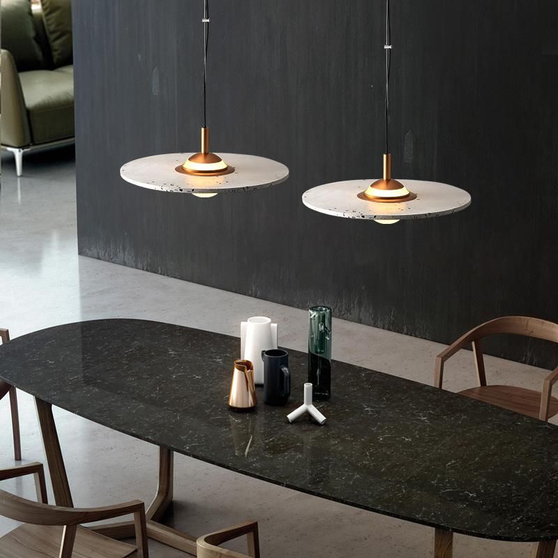 Chandelier Creative Industrial Style Cement Bar Restaurant Single Head Pendant Lamp