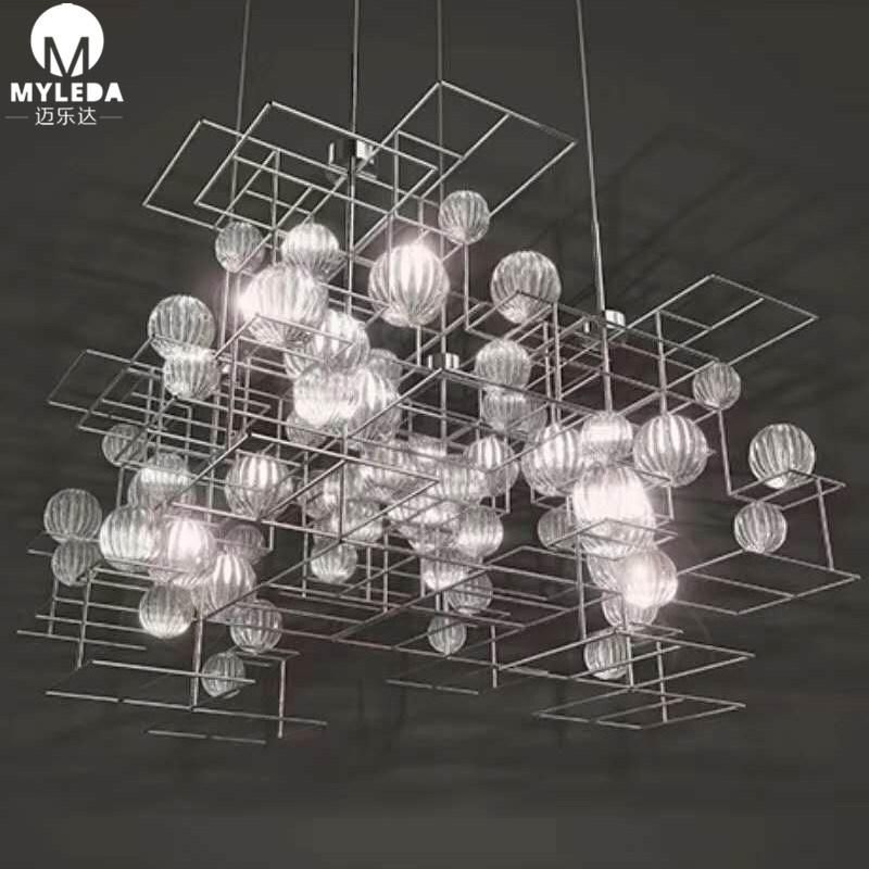 Decoration Custom-Made LED Chandelier Light for Hotel Lobby