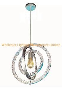 Metal Pendant Lamp with Crystal Shade (WHP-355)