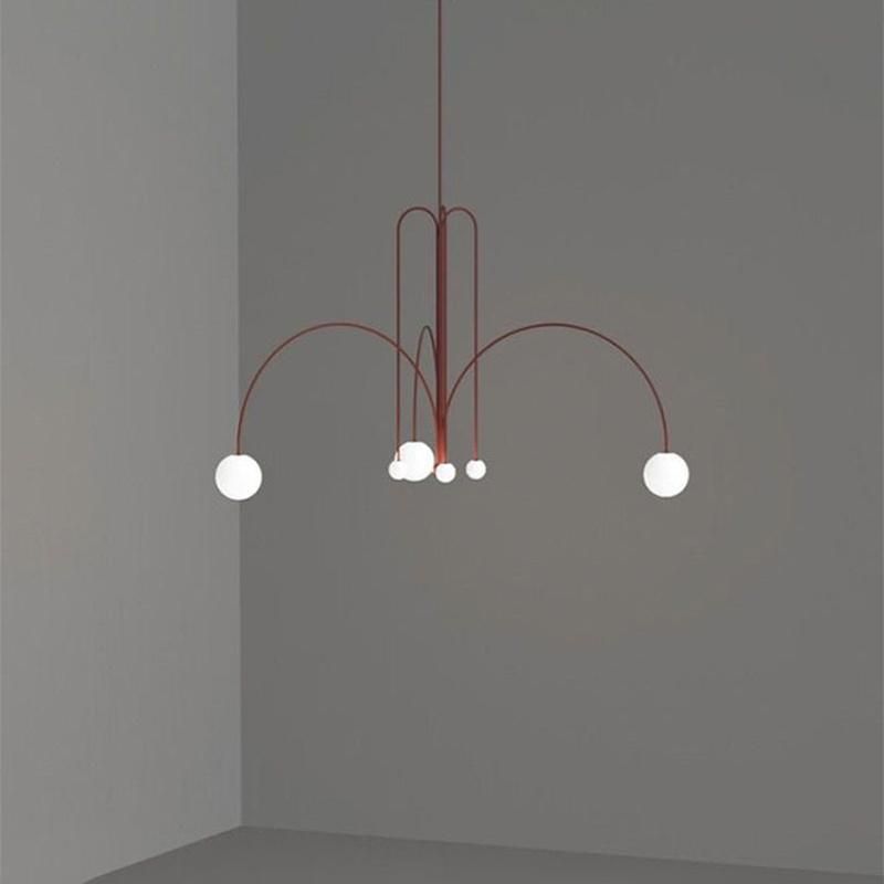 Simple Industrial Style Chandelier Bedroom restaurant Dining Room Lamp Light