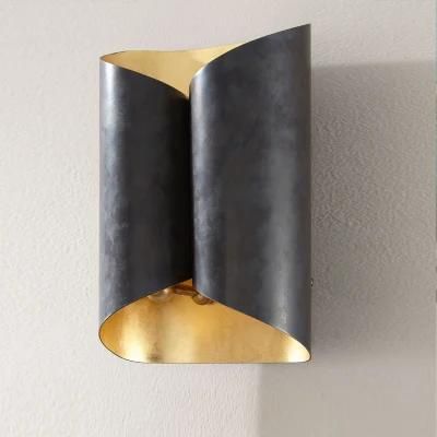 Roll of Paper Design Creative Wall Lamp Bedroom Lamp Bedside Lamp