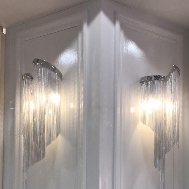 Italian Atlantis Luxury Chain Light Wall Lamps Mirror Light Stream Sconce Wall Lights (WH-OR-68)