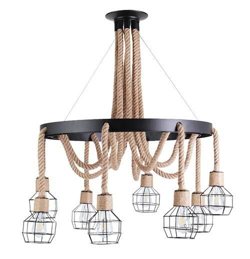 Home Lighting Industrial Hanging Lamp Chandelier for Restaurant Decoration Light