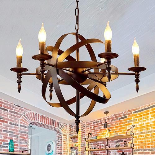 Modern Chandelier for Industrial Lighting Aluminium Hanging Light for House Decoration