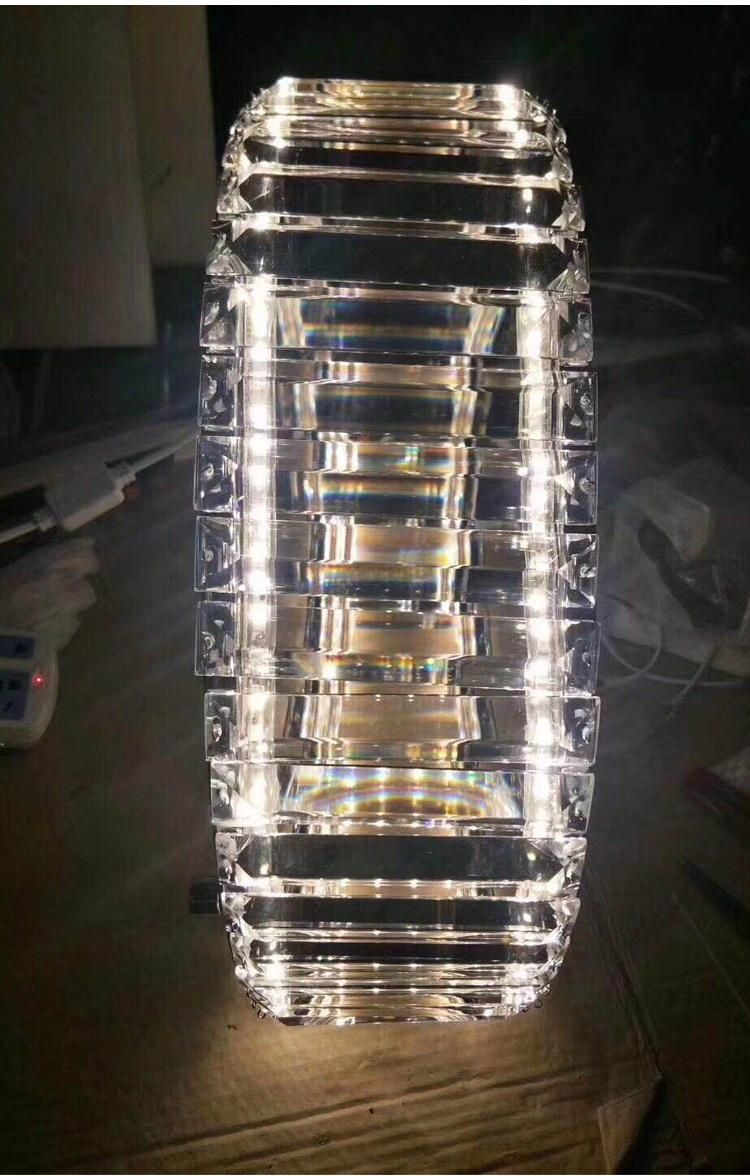 Good Price Banquet Hall Villa Commercial Center Modern Luxury Crystal Round LED Chandelier Lamp