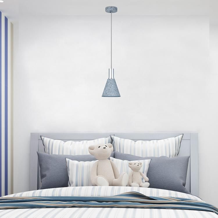 Modern Contemporary Concrte 1 Light Pendant Light for Dining Room Living Room Bedroom Lamp