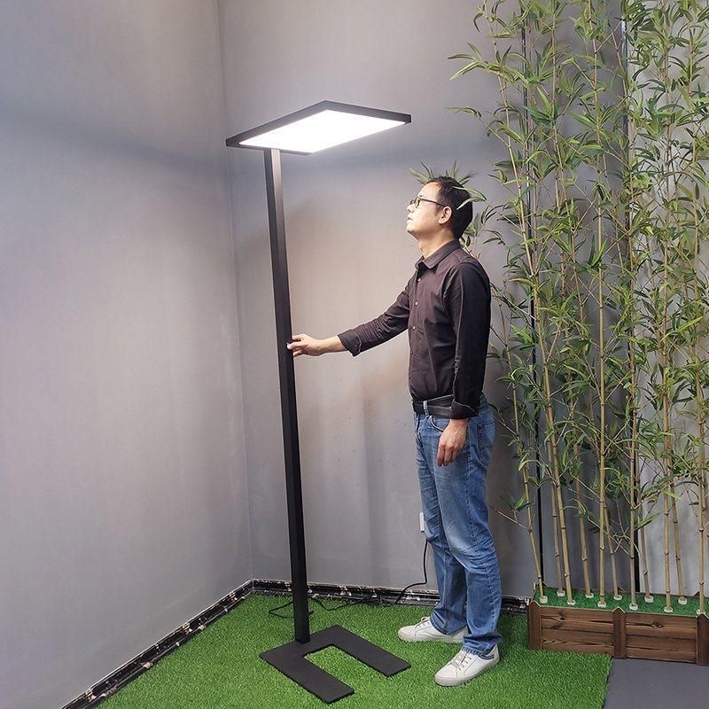 Independent Modern Office Floor Lamp, Office Floor Light with Daylight Sensor and Motion Sensor