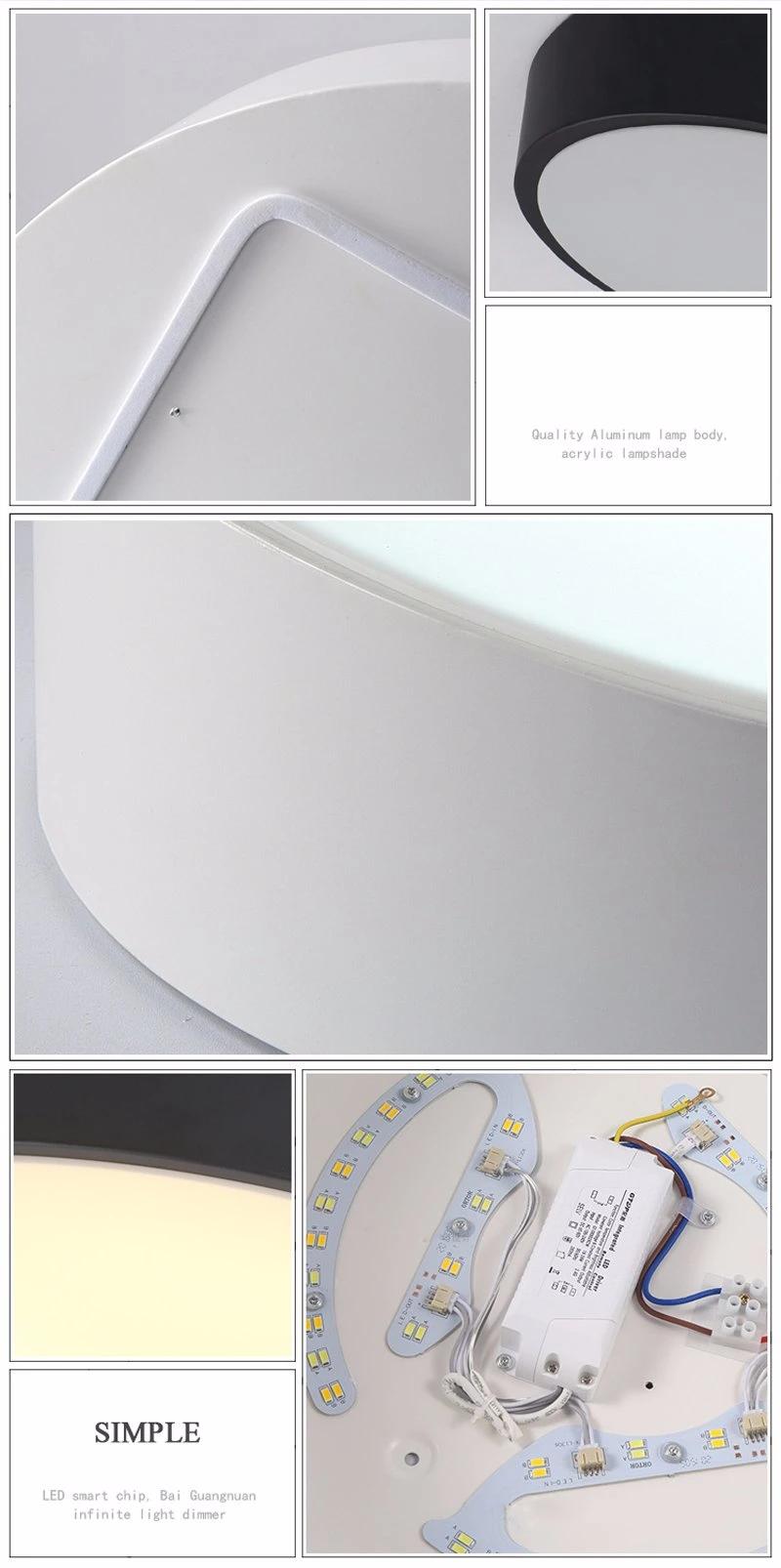High Power Aluminum Round Surface Mounted LED Ceiling Light