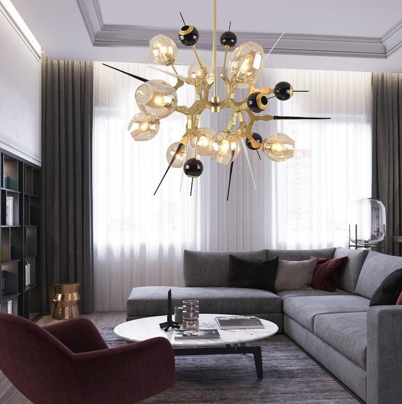 Hot Sale Multi Glass Ball Pendant Lamp