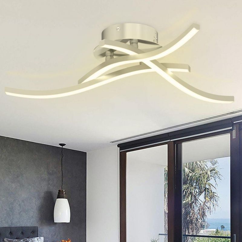 LED Ceiling Lights for Living Room 12W 18W 24W Warm Cold White Modern Design Lighting Lamp Bedroom Decoration Furnitur Dining