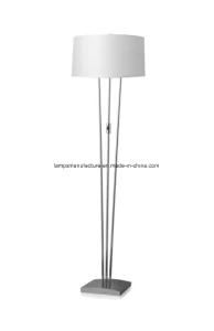 Three Metal Tube Hotel Floor Lamp with Body Switch
