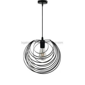 Retro Metal Cage Dinner Room Pendant Lighting for Living Room, Dinner Room