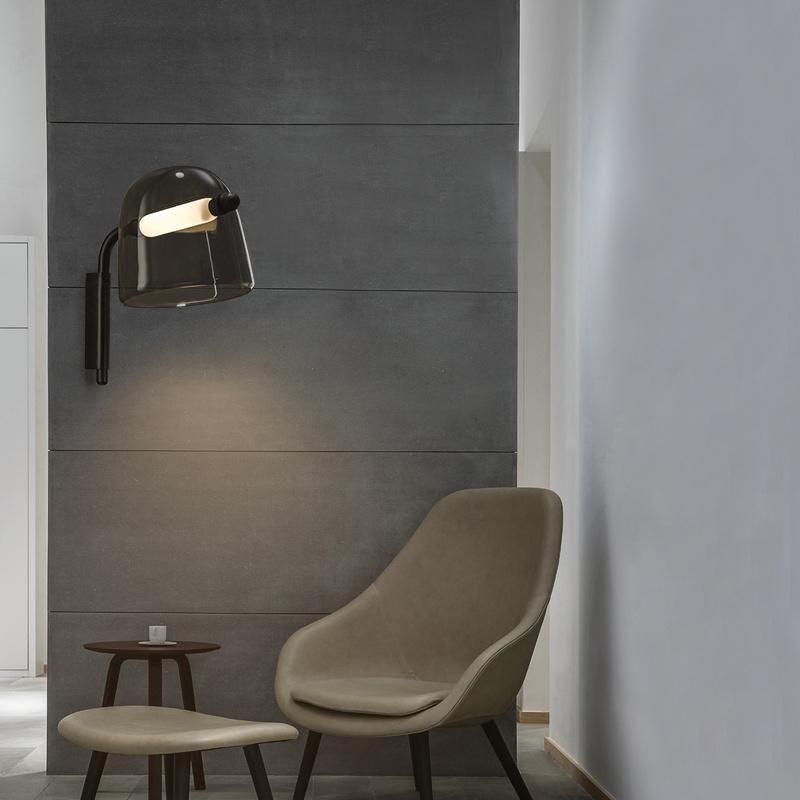 Modern Mona Glass Wall Lamps Nordic LED Wall Sconce Light (WH-OR-79)