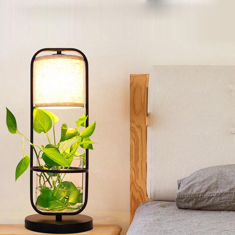 Creative Bedroom Bedside Light Hotel Retro Iron Simple Study Decorative Table Lamp