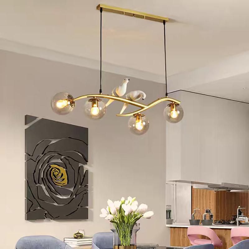 Bird Pendant Lamp Web Celebrity Restaurant Living Room Hotel Chandelier