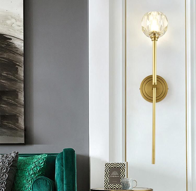 Simple Crystal Wall Lamp Living Room Bedroom Aisle Decorative Lamp Pmodern Lighting Amazon
