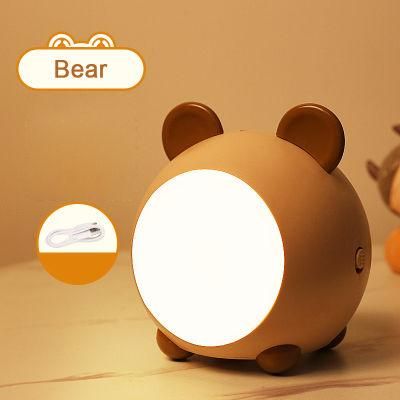 Bedroom Mini Night Lights Children&prime;s Sleep Eye Protection Table Lamp LED Small Night Lamps