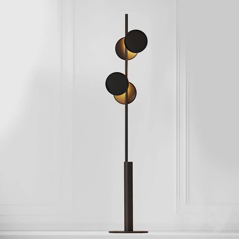Nordic Floor Lamp Modern LED Standing Lamp Black Floor Lights for Living Room Design Floor Lamp (WH-MFL-53)