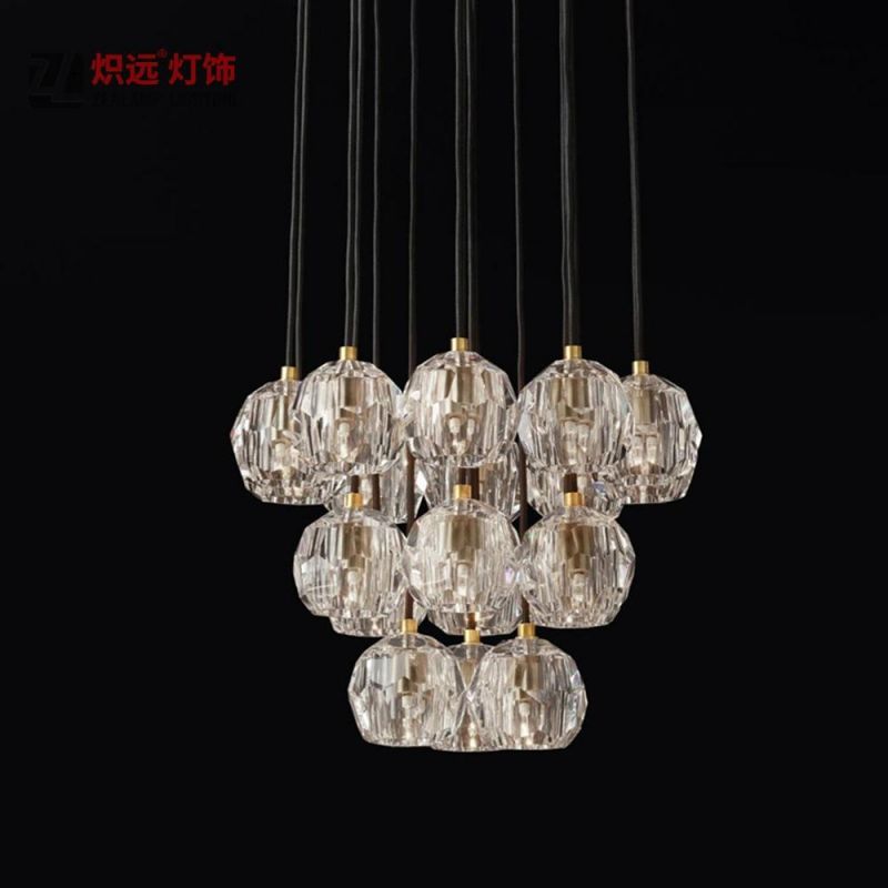 Dining Room Mini Decoration Lighting Crystal Pendant Lamp for House