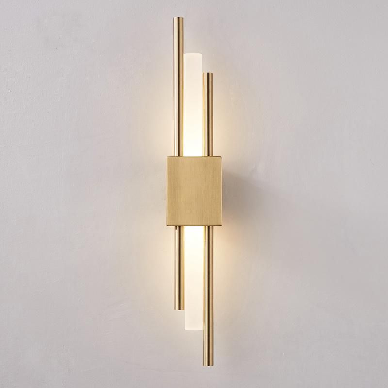 All Copper Bedroom Bedside Lamp Post Modern Living Room Wall Lamp
