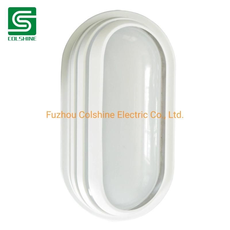 15W Oval LED Bulkhead Light Fitting Outdoor Wall LED Light