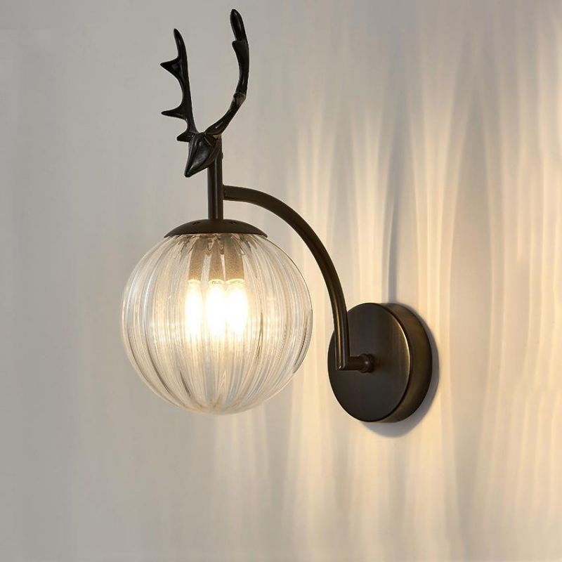 Nordic Creative Wall Lamp Luxury Living Room Bedroom Bedside Creative Wall Lamp (WH-OR-114)