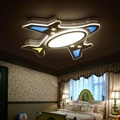 Kids Study Room Ceiling Lights Airplane Lampshade LED Ceiling Lamp (WH-MA-98)