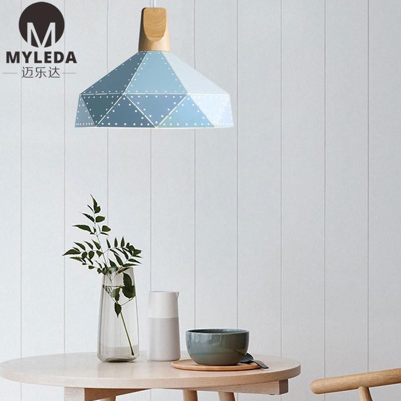 Nordic Macarons Living Room Pendant Hanging Chandelier Lamp
