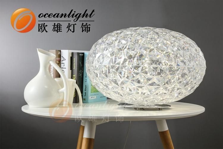 Home Hotel Restaurant Decoration Pendant Lighting Aluminum Acrylic Ball Chandeliers