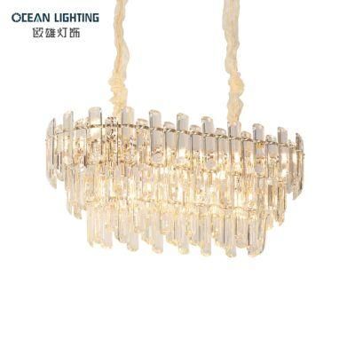 Modern Crystal Dining Light Hanging Pendant Fixture Glass Pendant Lamps