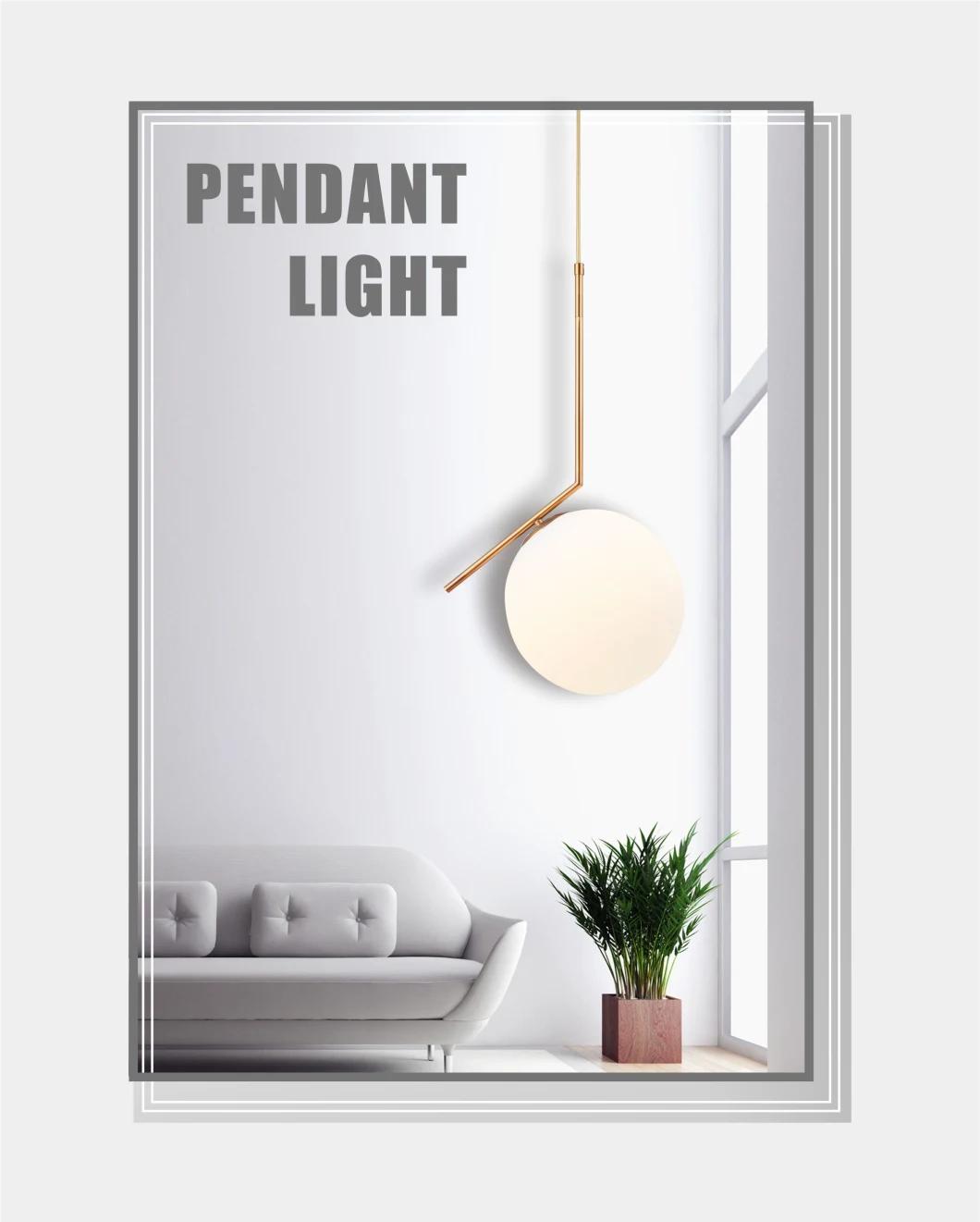 Modern Simple Metal and Glass Decorative Lamp for Wedding