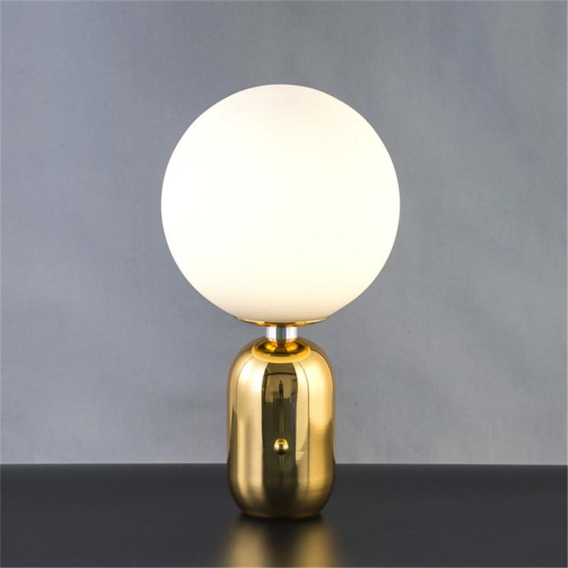 Modern Designer LED Table Lamp Fashion Simple Home Decor Glass Desk Lamp Bedroom Bedside Lamp Desk Decor Art LED Study Lamp