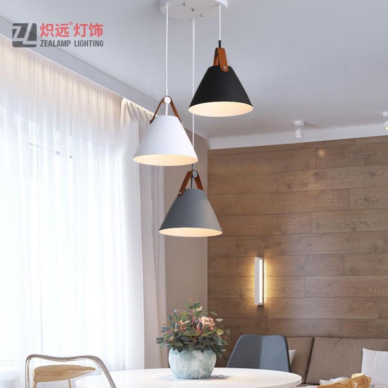 Modern Hotel Hall Decoration Lighting Metal Shade Pendant Light