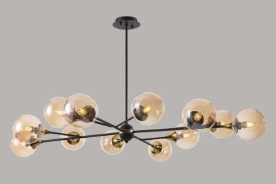 Modern Light Art Home Lighting with Glass for Chandelier Pendant Lamp Restaurant Decoration