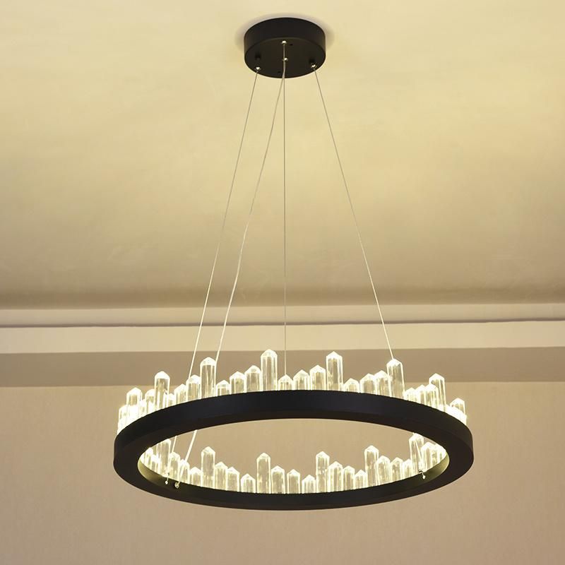 Modern Crystal Suspension Lights for Indoor Home Bedroom Kitch Dining Room Luminaire (WH-AP-87)