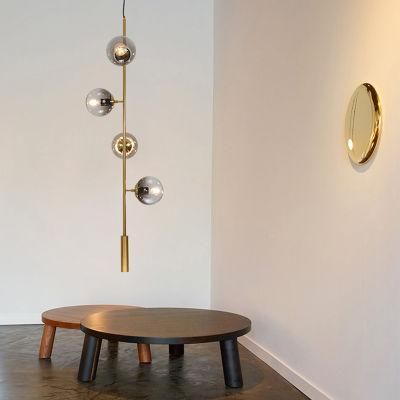 Spherical Design Simple Style Chandelier Bedroom Dining Room Pendant Lamp
