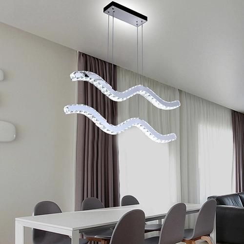 LED Chandelier Light Modern K5 Crystal Hanging Lighting for Sitting Room Decoration
