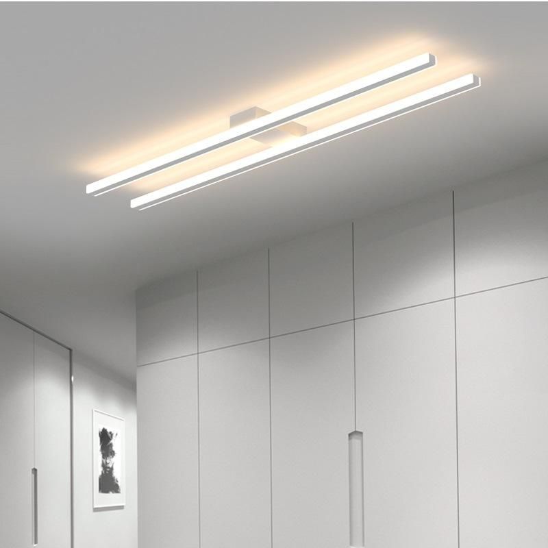 Double Line Ceiling Light Simple Corridor Lamp Dressingroom Lamp Hallway Light