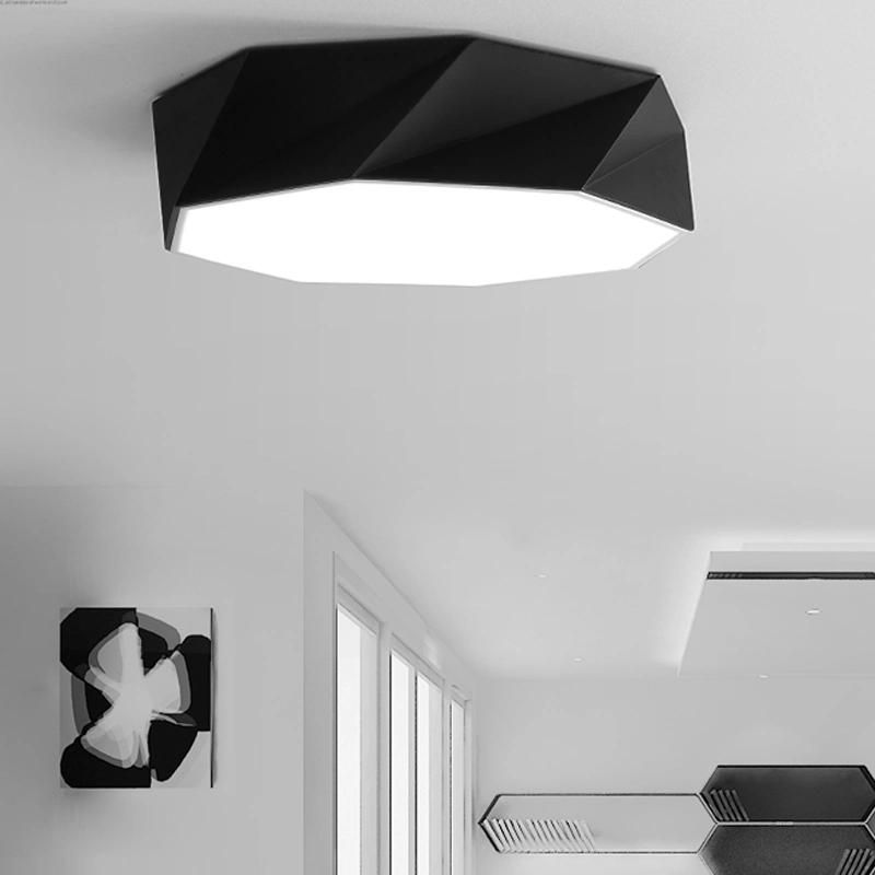 White Iron Ceiling Light Warm Bedroom Lamp Livingroom Light Diningroom Lamp