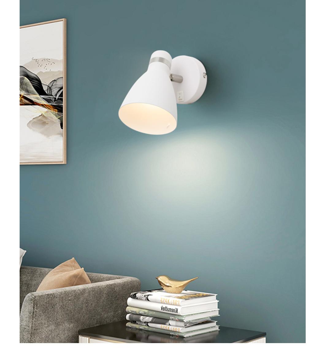 Decoration E27 Classic Bedside Nordic Sconce Indoor Lighting Modern Light Wall Lamp