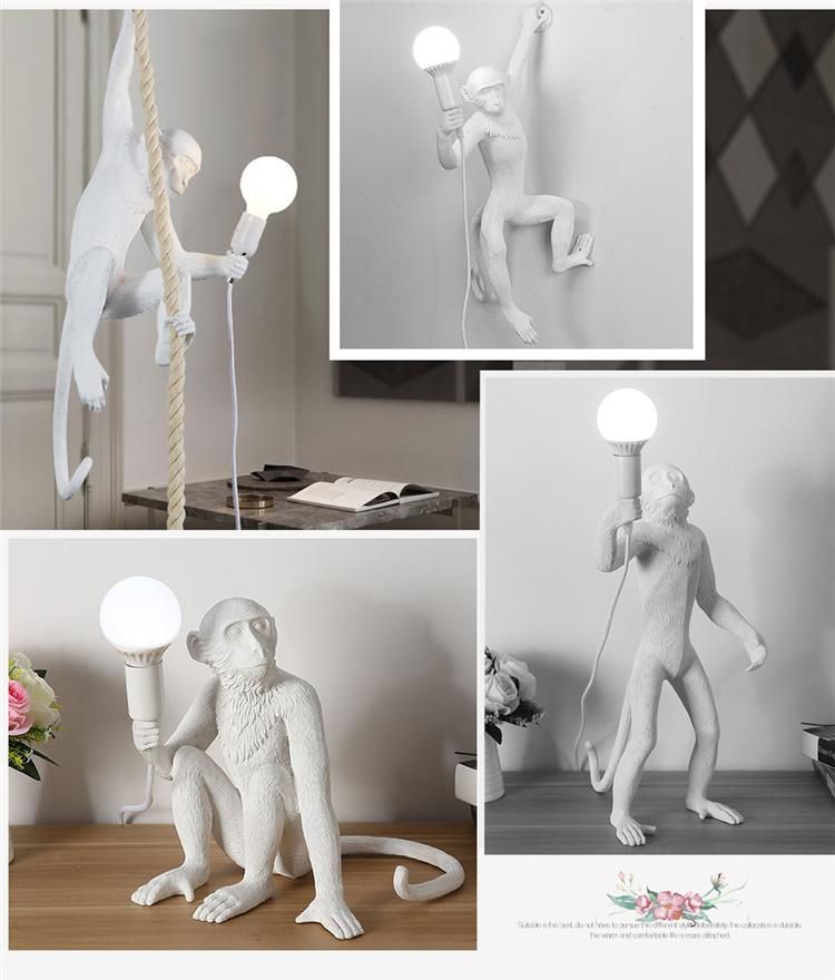 Modern Lighting Monkey Lamps Guzhen Lamp with Bedside Room