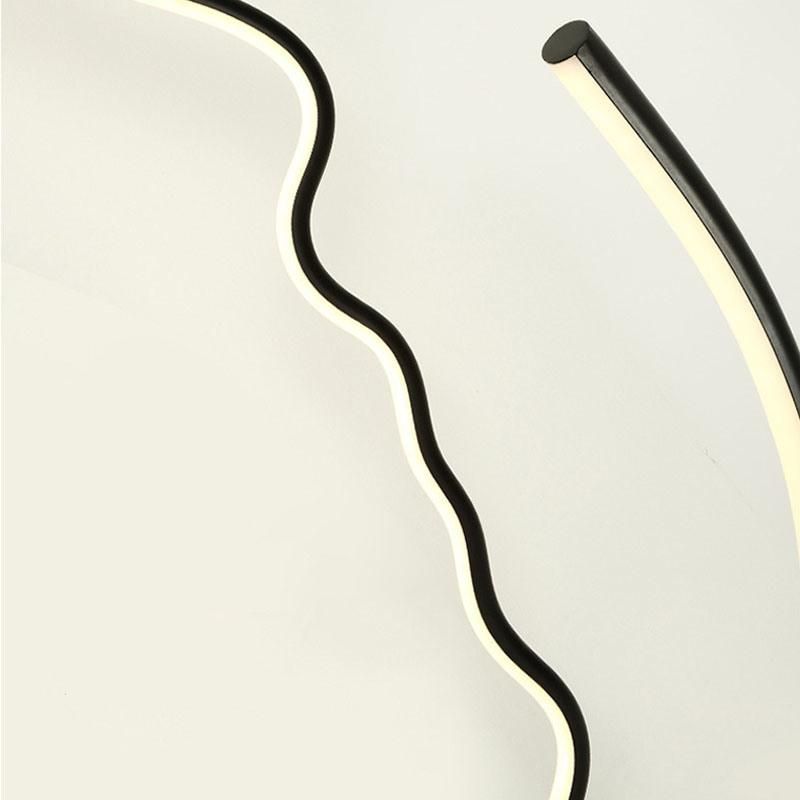 Postmodern Floor Lamp Human Face LED Floor Lamp Hotel Livingroom Bedroom Scandinavian Floor Lamp (WH-MFL-102)