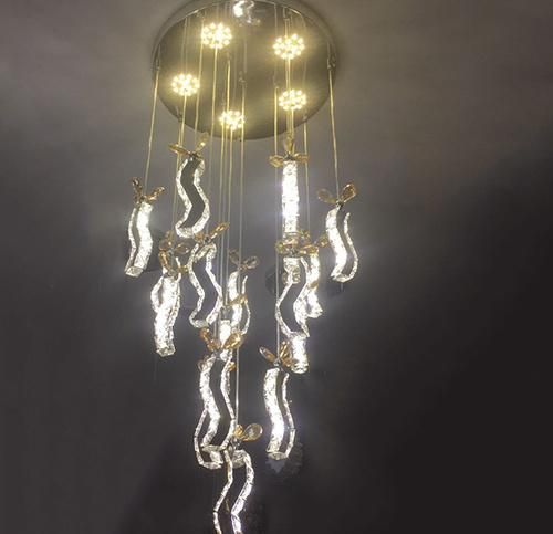 Luxury Indoor Light Decorative Modern Crystal Chandelier for Home Lighting
