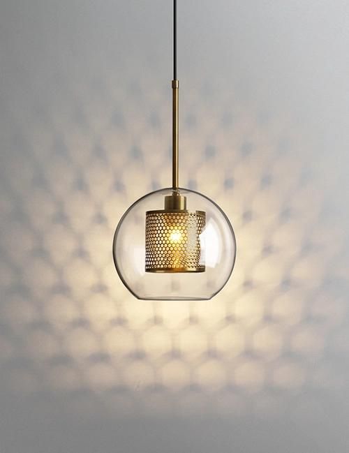 Modern Home Lighting with Glass for Pendant Lamp Restaurant Decoration Lamp