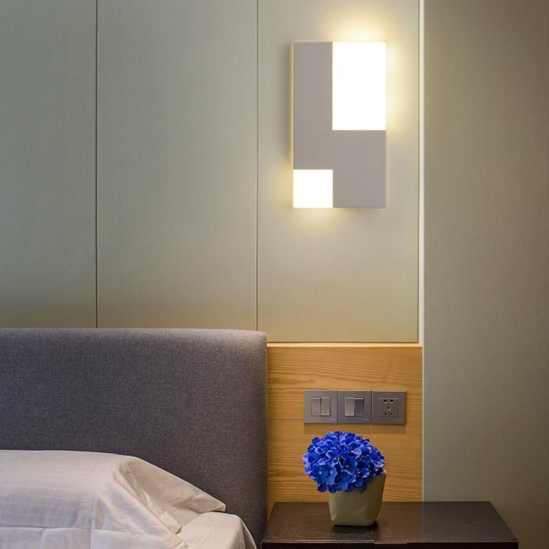 Simple Wall Lamp Modern Bedside Lamp Creative Living Room Corridor Decorative Light