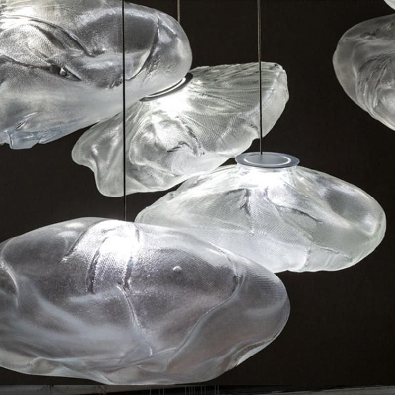 Scandinavian Pendant Light Personality Glass Suspension Bar Decoration Designer Dining Room Pendant Light (WH-AP-252)