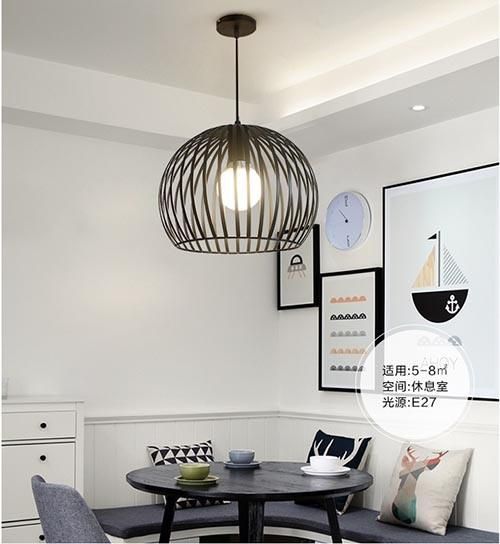 Hanging Ceiling Pendant Lighting E27 Aluminum Frame Home Lighting for Decoration